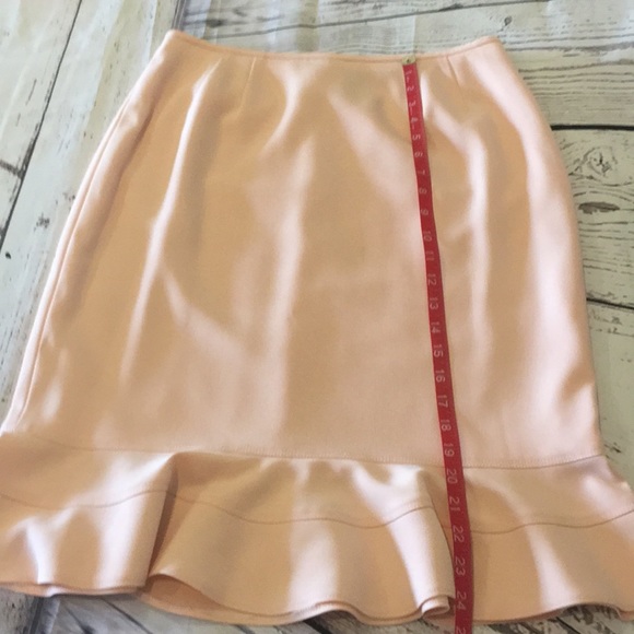 Kasper blush ruffled suit - Picture 9 of 14